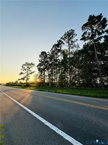 a view of a city street
