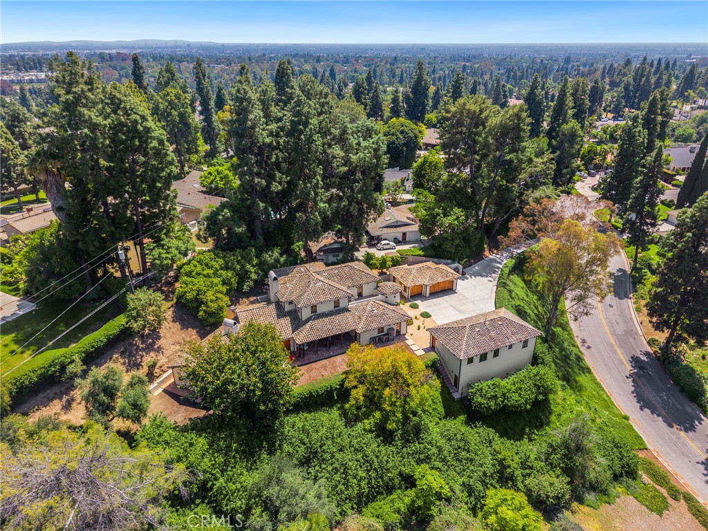 911 Laguna Road Fullerton, CA 92835 - Photo 20 of 68 an aerial view of a house with a yard