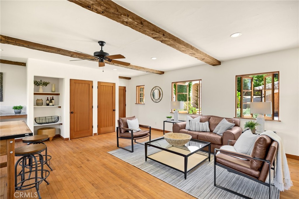 911 Laguna Road Fullerton, CA 92835 - Photo 65 of 68 a living room with furniture and a large window
