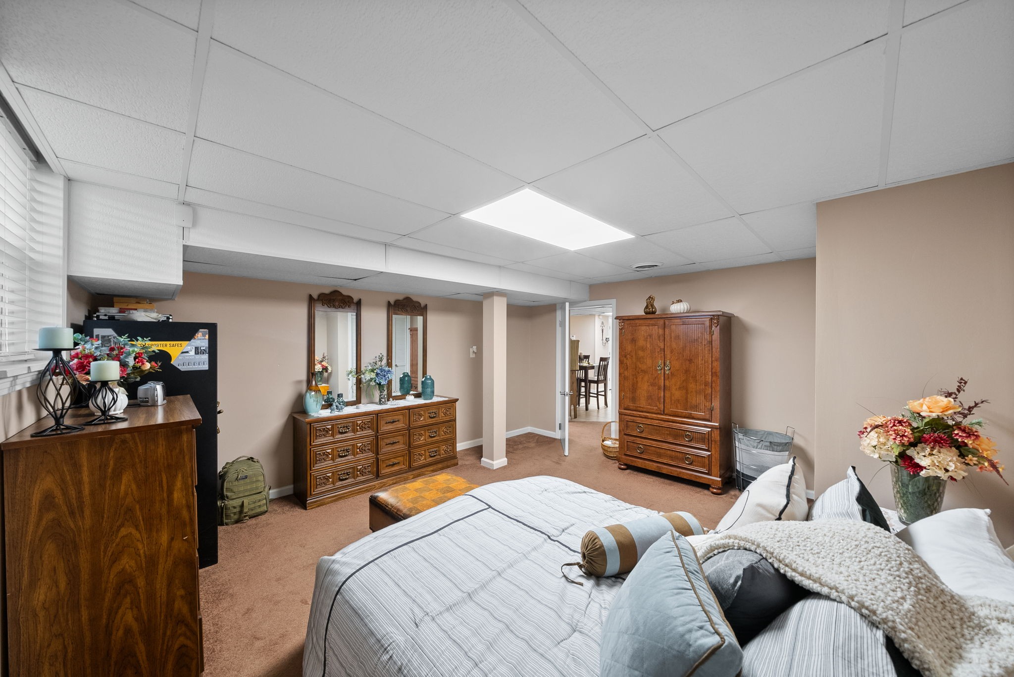 1001 Issac Clifton Road Chapmansboro, TN 37035 - Photo 40 of 47 a bedroom with a bed and furniture