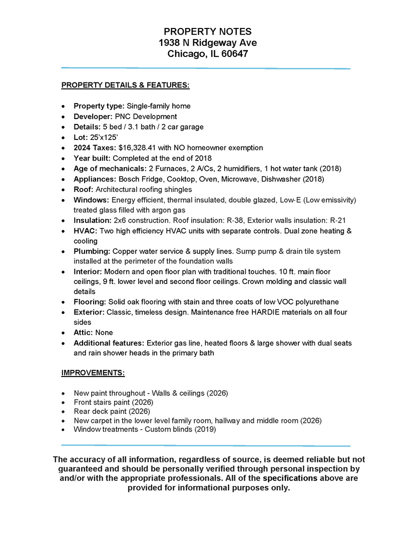 1938 North Ridgeway Avenue Chicago, IL 60647 - Photo 46 of 46