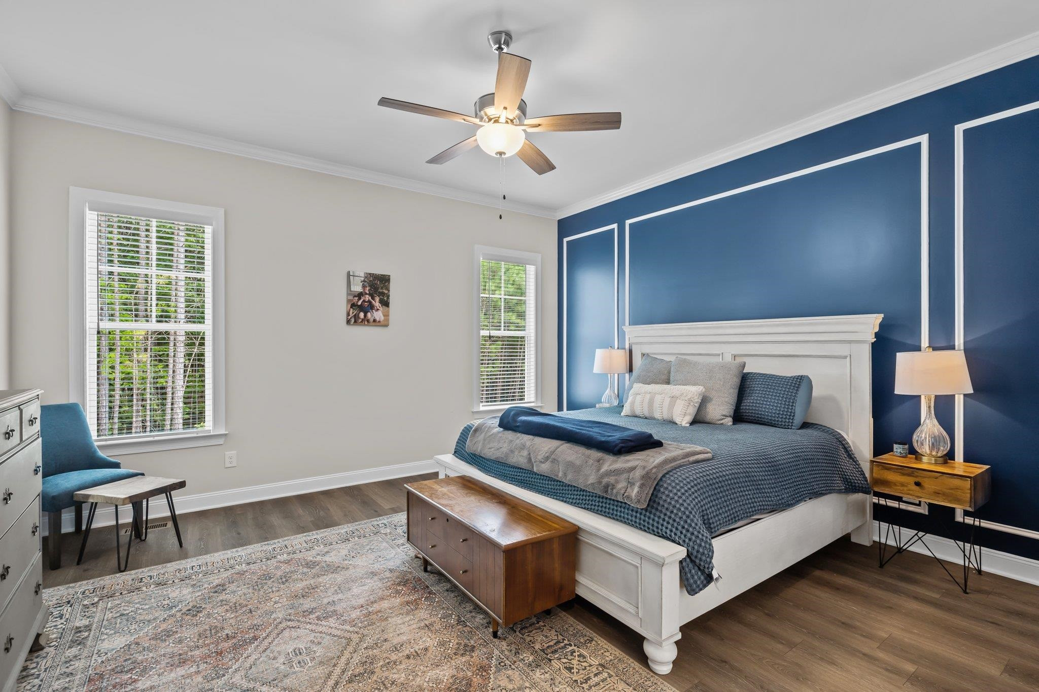 116 Brandy Mill Pittsboro, NC 27312 - Photo 20 of 47 a bedroom with a bed and window