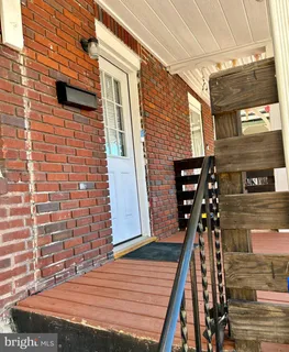 a view of a door of the house