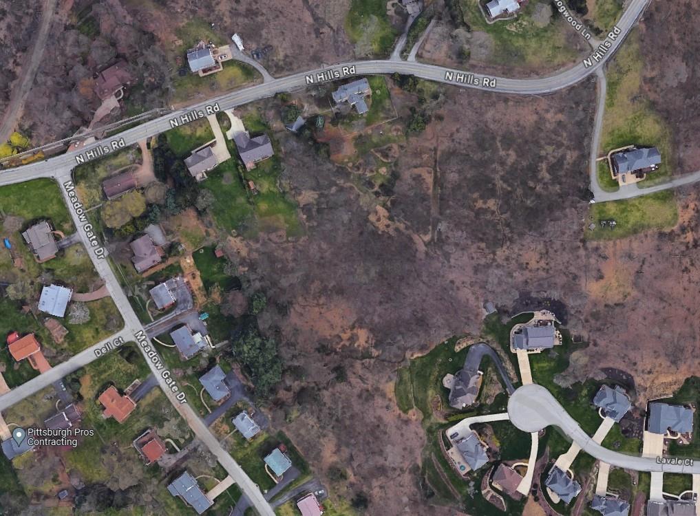 0 North Hills Road Murrysville, PA 15668 - Photo 7 of 7 an aerial view of a house with a yard