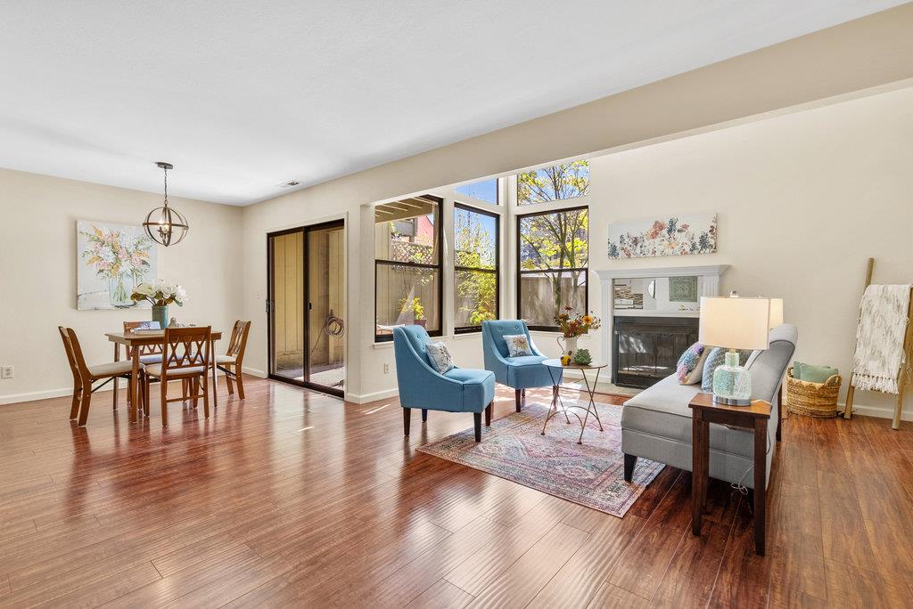 2747 Subec Lane Soquel, CA 95073 - Photo 2 of 34 a living room with furniture dining table and a wooden floor