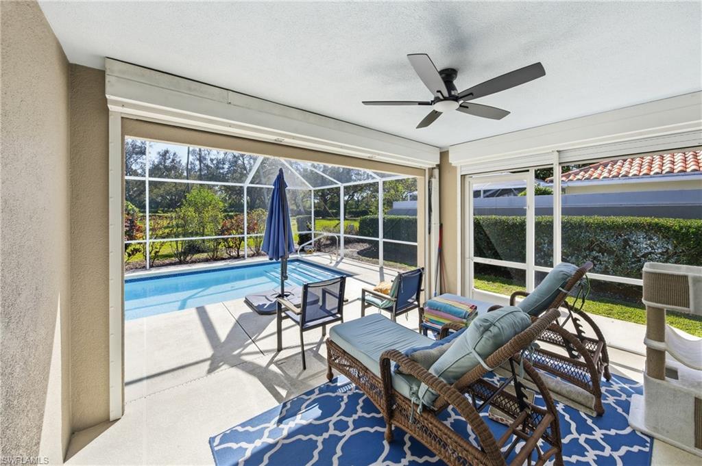3614 El Segundo Court Naples, FL 34109 - Photo 24 of 49 a view of a dining room with furniture window and outside view