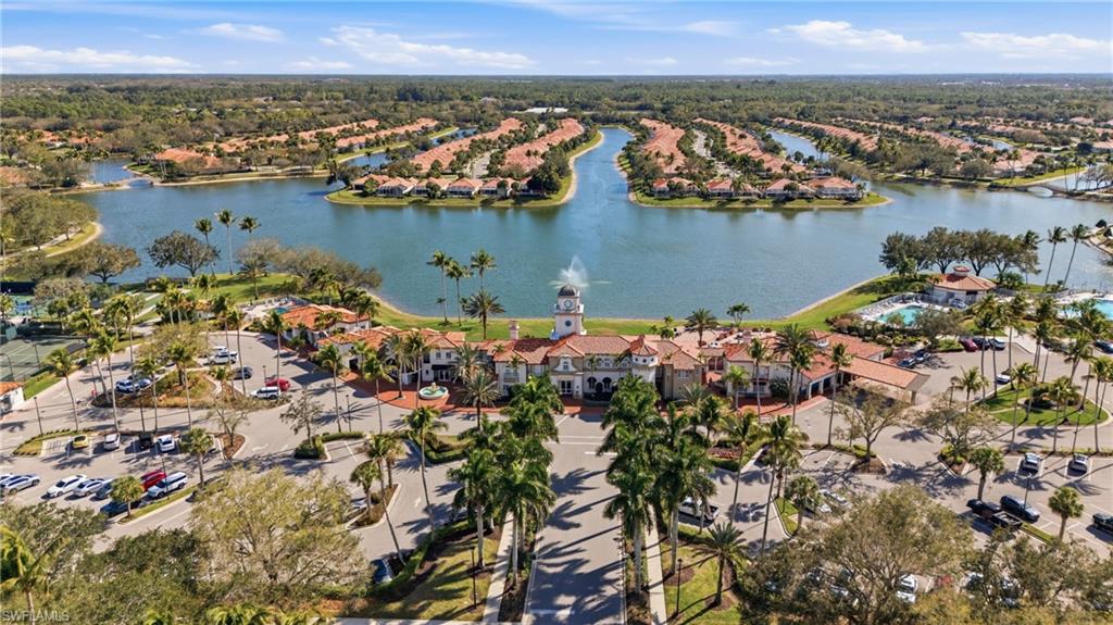 3614 El Segundo Court Naples, FL 34109 - Photo 48 of 49 an aerial view of ocean and residential houses with outdoor space