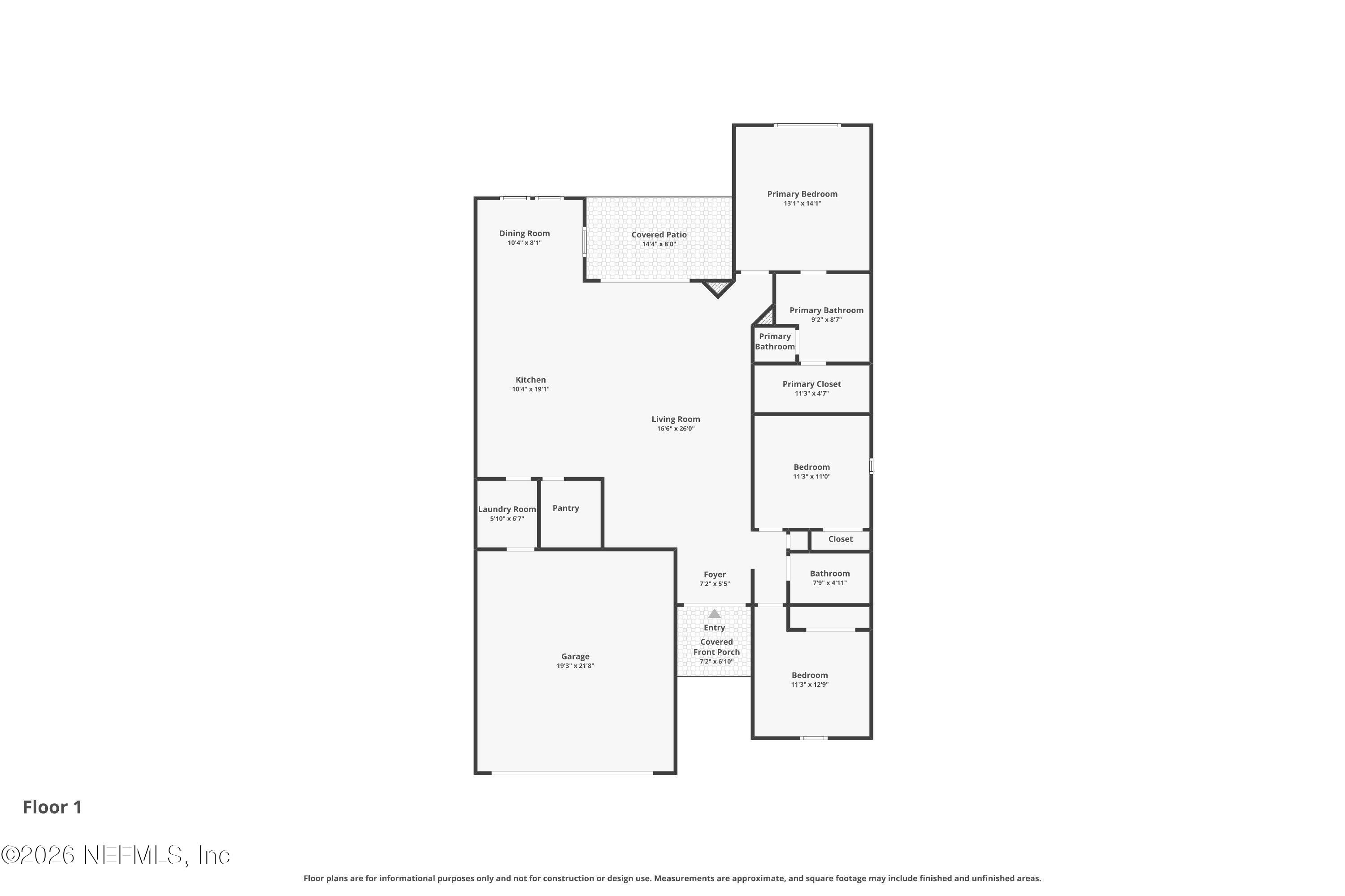 635 Sycamore Way Orange Park, FL 32073 - Photo 42 of 42 FLOORPLAN