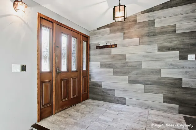 a view of front door