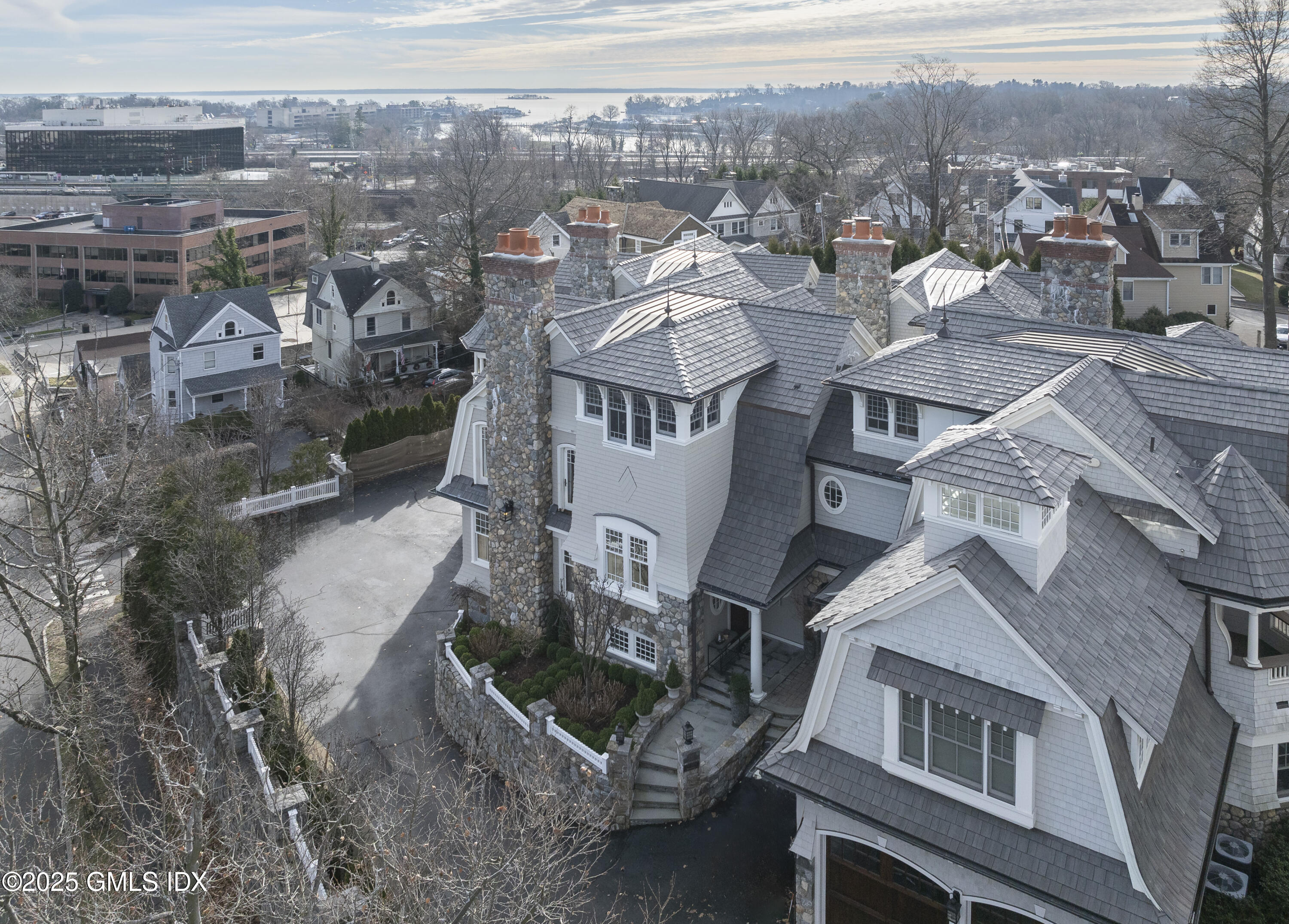 50 Sound View Drive, Unit 2N Greenwich, CT 06830 - Photo 2 of 37 a view of a city with tall buildings