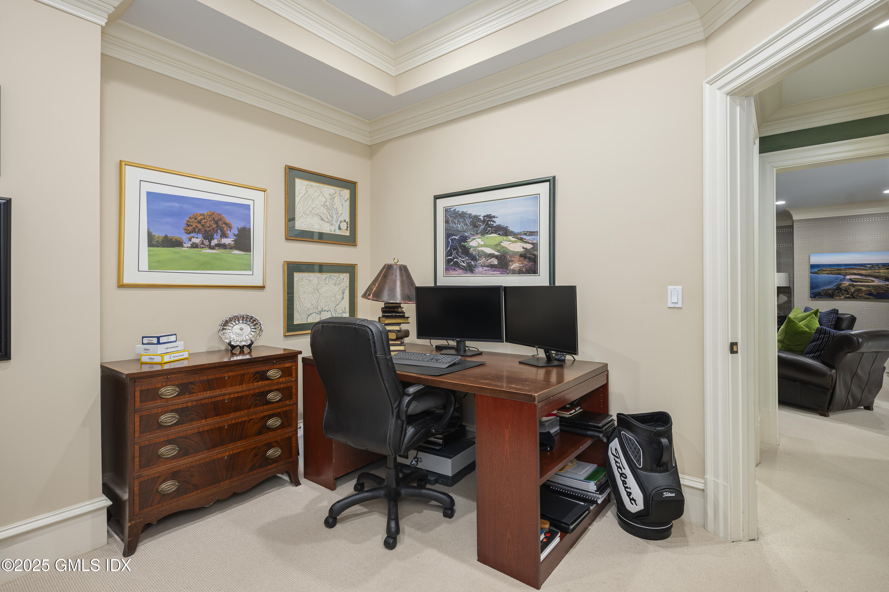 50 Sound View Drive, Unit 2N Greenwich, CT 06830 - Photo 25 of 37 a view of a workspace with furniture