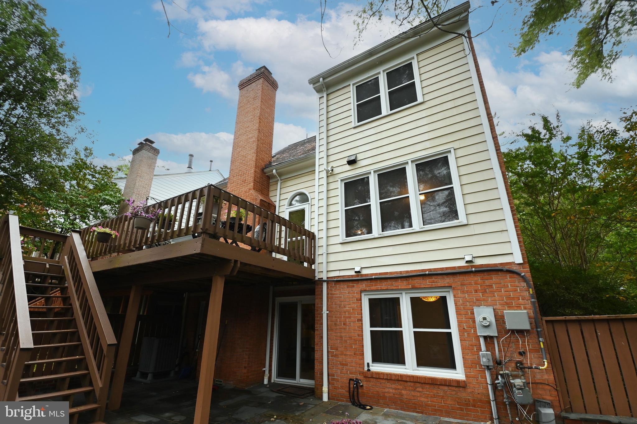 7443 Crestberry Lane Bethesda, MD 20817 - Photo 41 of 46 a front view of a house with stairway