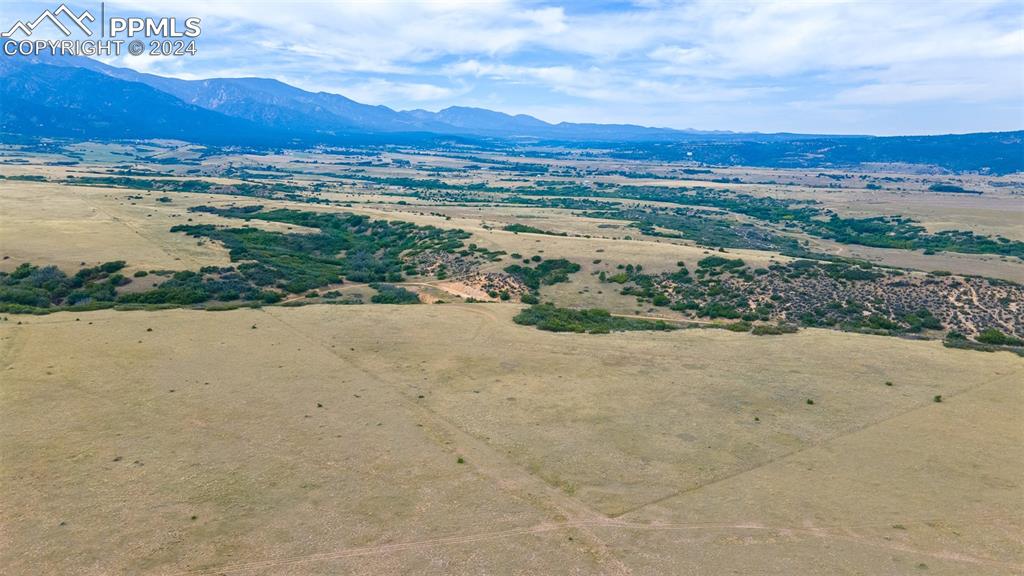 Rio Vista Rye, CO 81069 - Photo 3 of 16 Aerial view featuring a mountain view