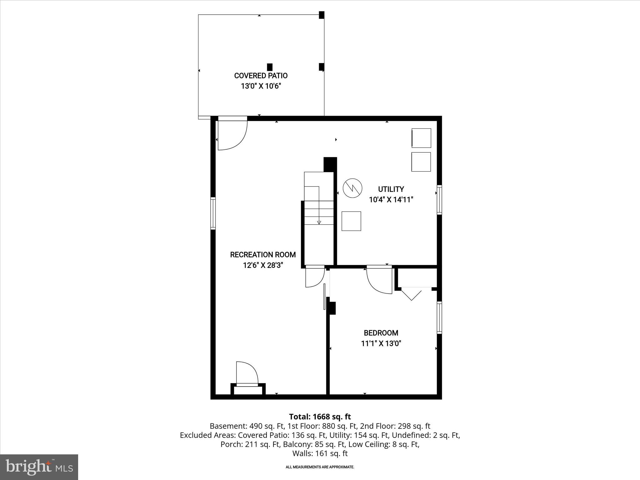 640 North Bend Road Baltimore, MD 21229 - Photo 46 of 47 Floor Plan