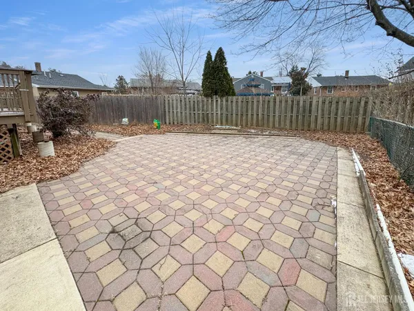 a view of a wrought iron fences