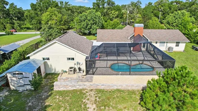 a view of city and ocean