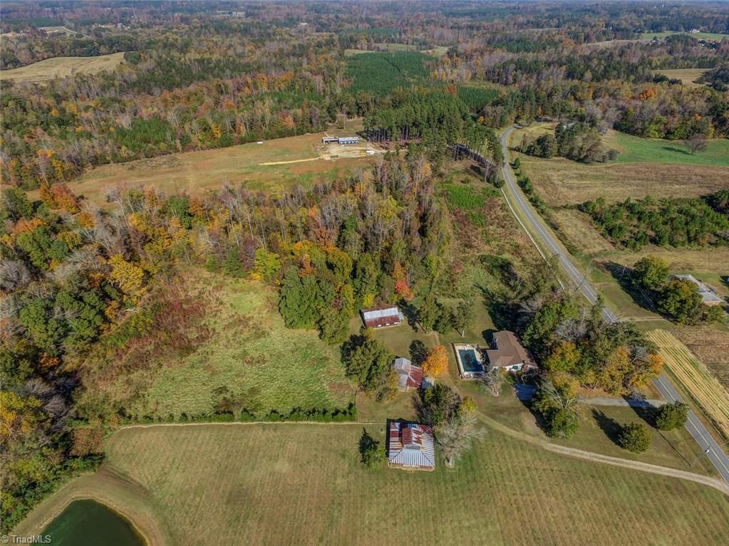 4734 Scythe Road Julian, NC 27283 - Photo 3 of 4 AERIAL VIEW