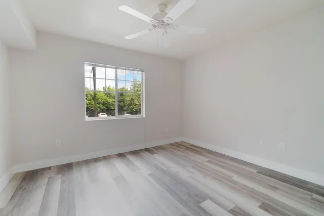 wooden floor in an empty room