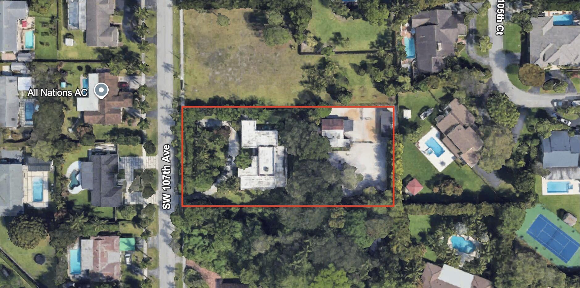 12301 Southwest 107th Avenue Miami, FL 33176 - Photo 13 of 58 an aerial view of multiple house