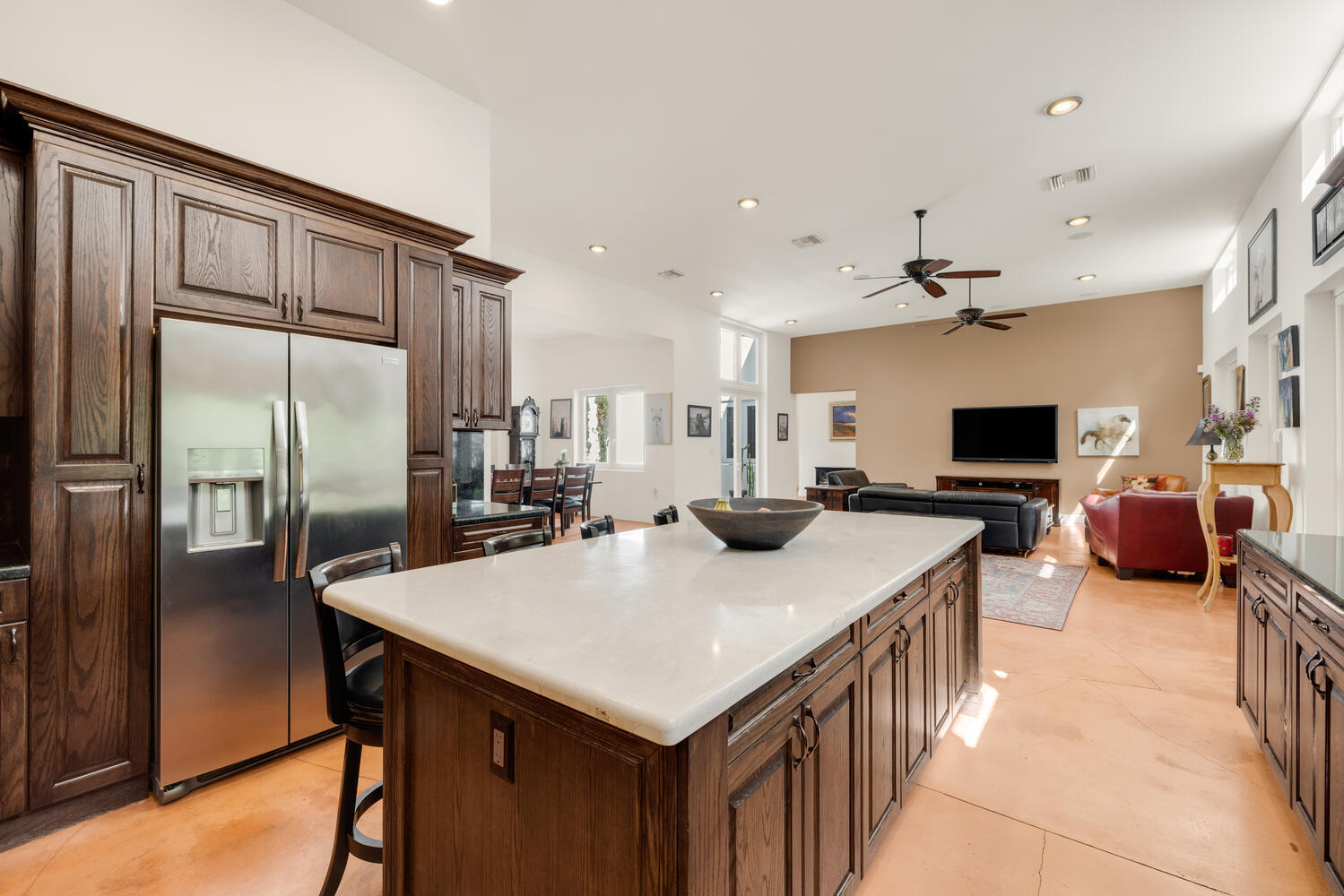 12301 Southwest 107th Avenue Miami, FL 33176 - Photo 21 of 58 a kitchen with a stove a refrigerator and a sink