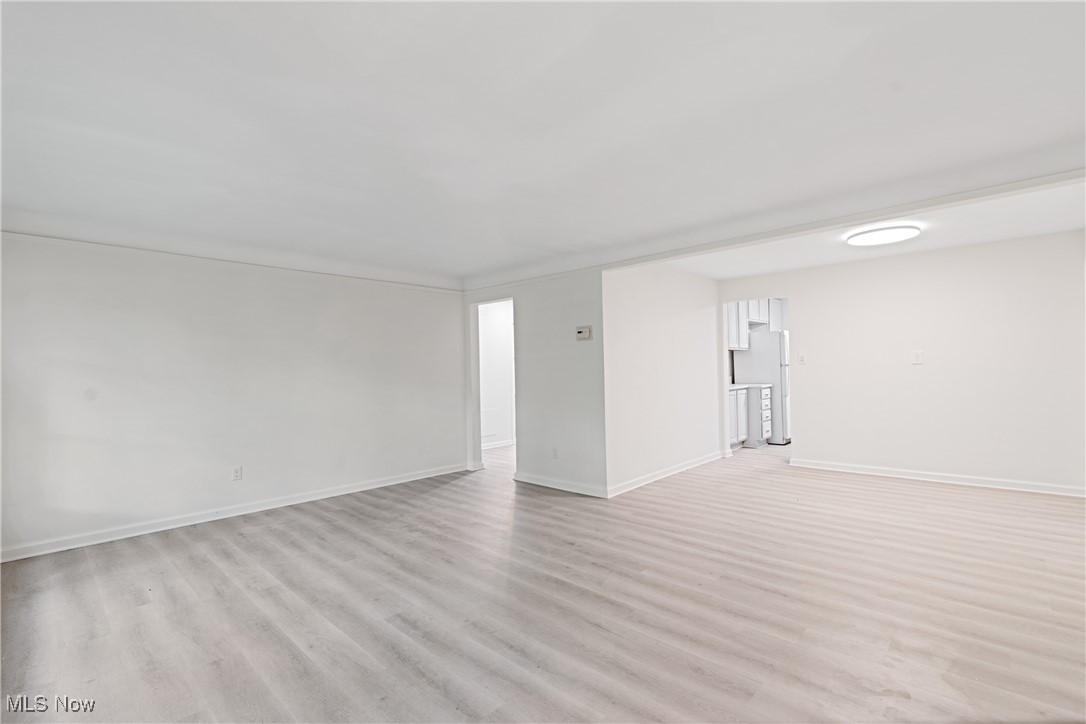 1057 Renfield Road Cleveland Heights, OH 44121 - Photo 6 of 30 Spare room featuring light hardwood / wood-style flooring