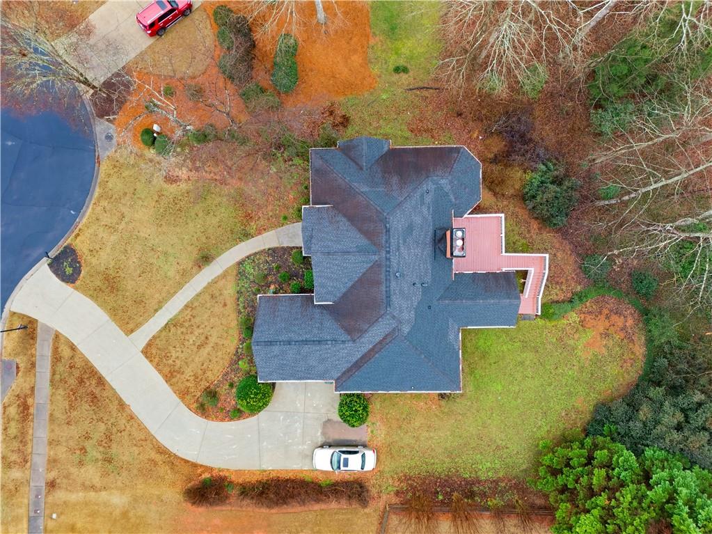 3051 Glenview Lane Monroe, GA 30656 - Photo 36 of 44 an aerial view of a house with swimming pool