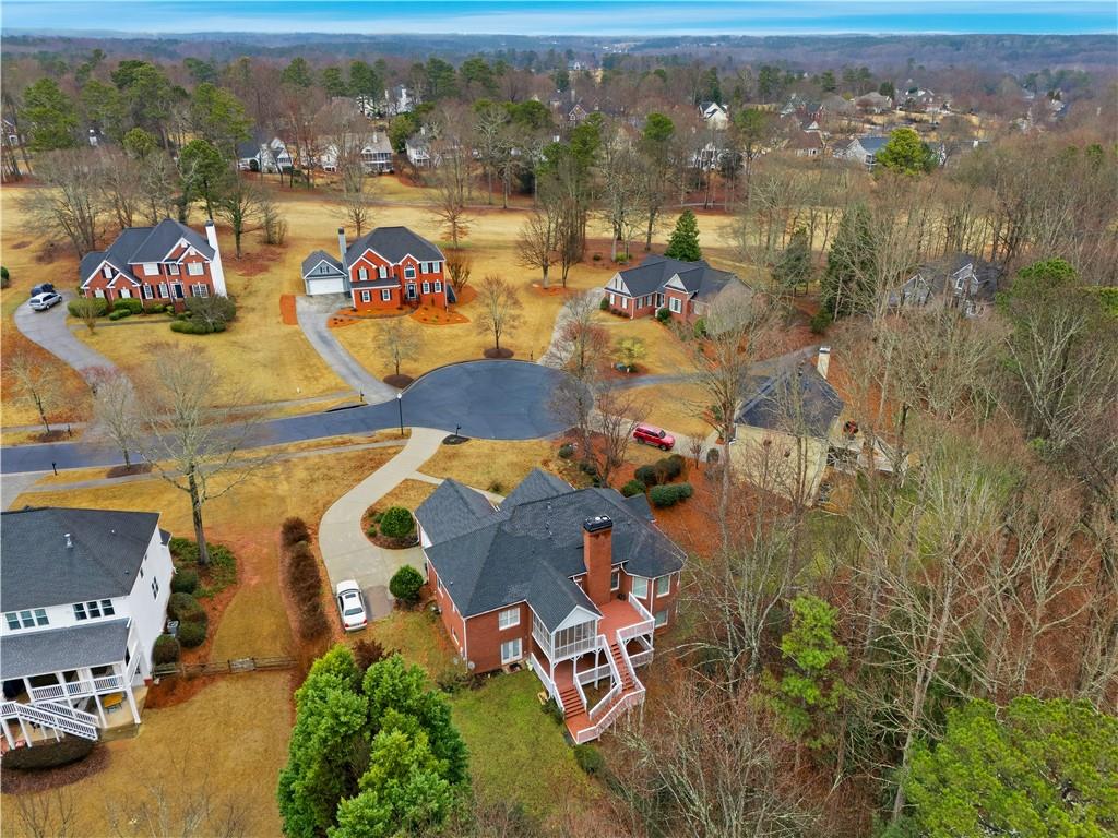 3051 Glenview Lane Monroe, GA 30656 - Photo 44 of 44 an aerial view of residential houses with outdoor space
