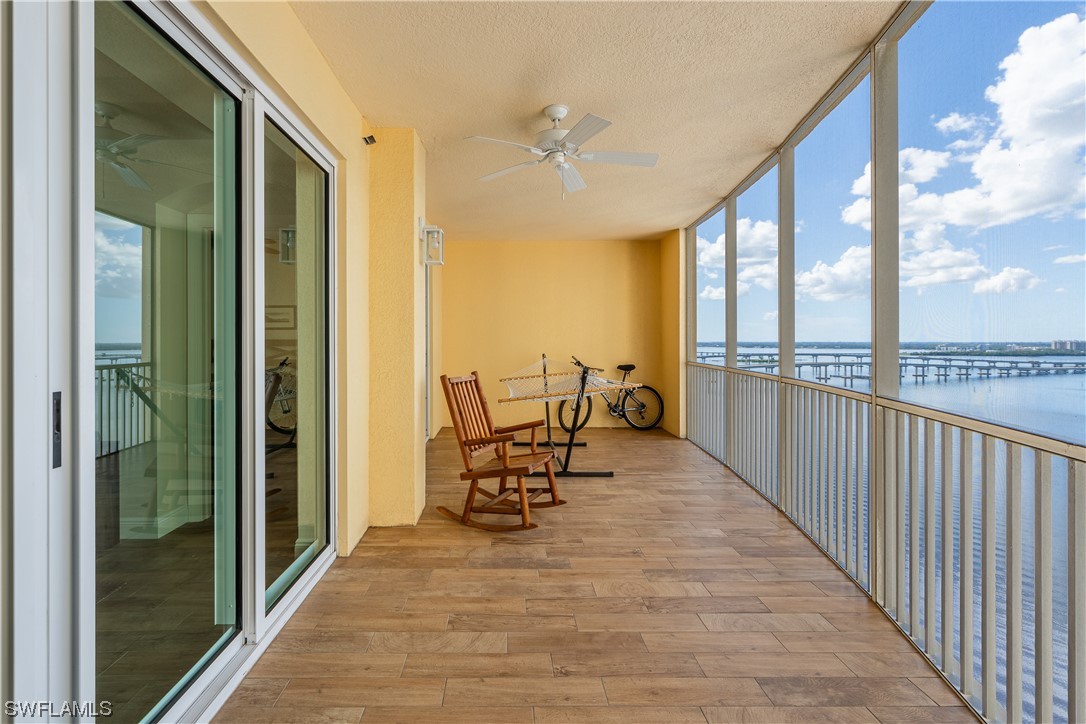 2743 First Street, Unit 1604 Fort Myers, FL 33916 - Photo 19 of 41 a view of a balcony with chairs