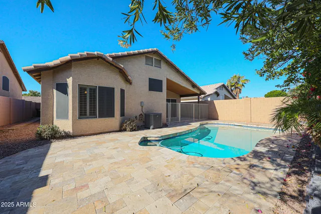 a house with a outdoor space