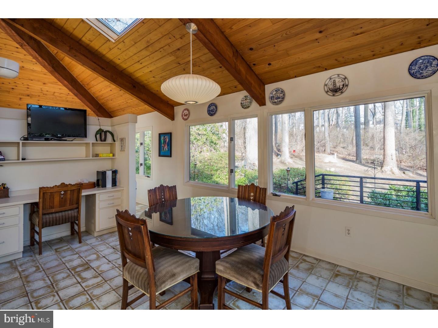 1120 Stuart Road Princeton, NJ 08540 - Photo 8 of 24 a dining room with furniture window and outside view