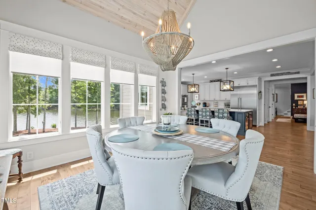 a bedroom with a bed and lamp