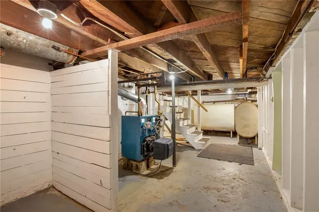 a view of storage and utility room