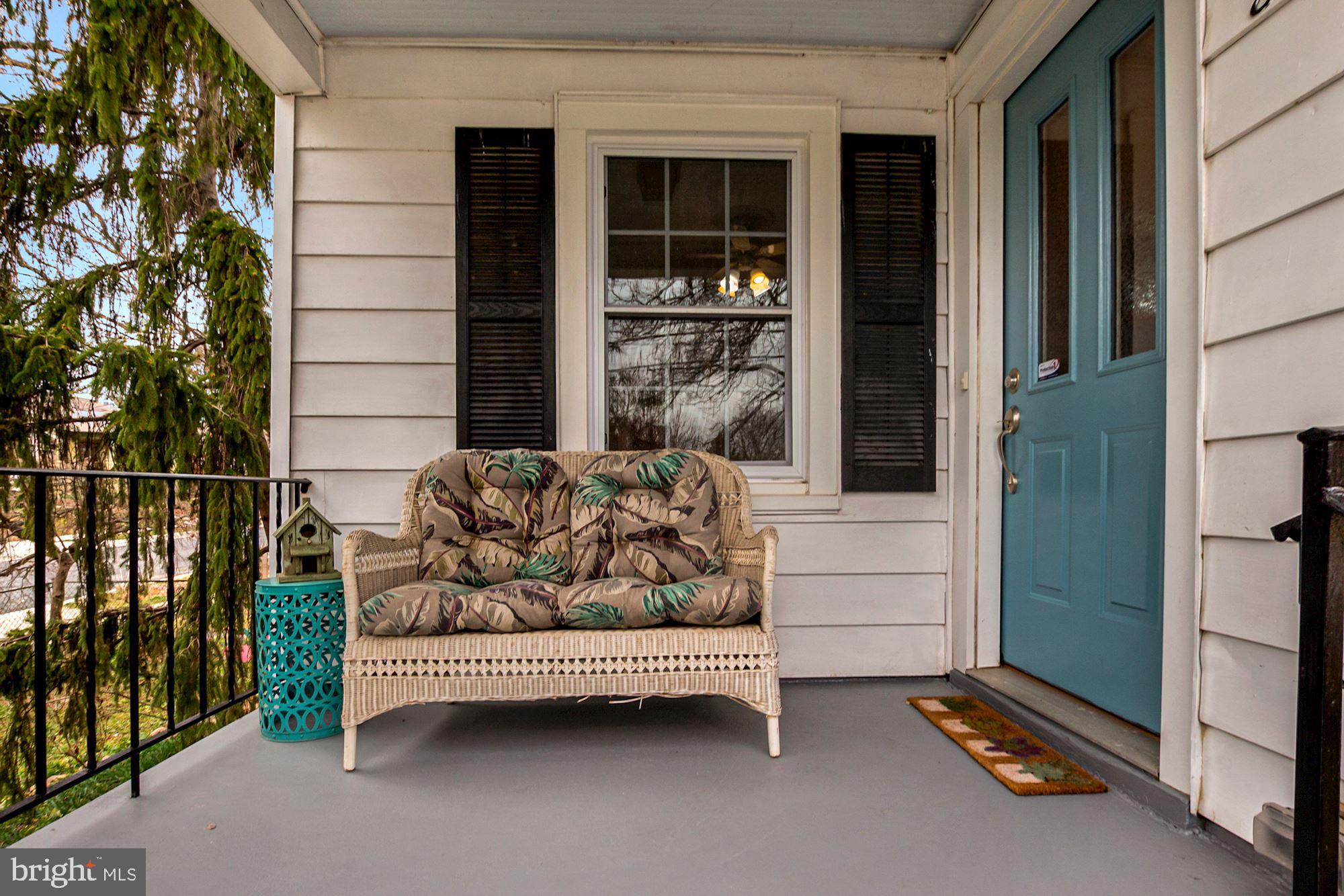 Charming front porch