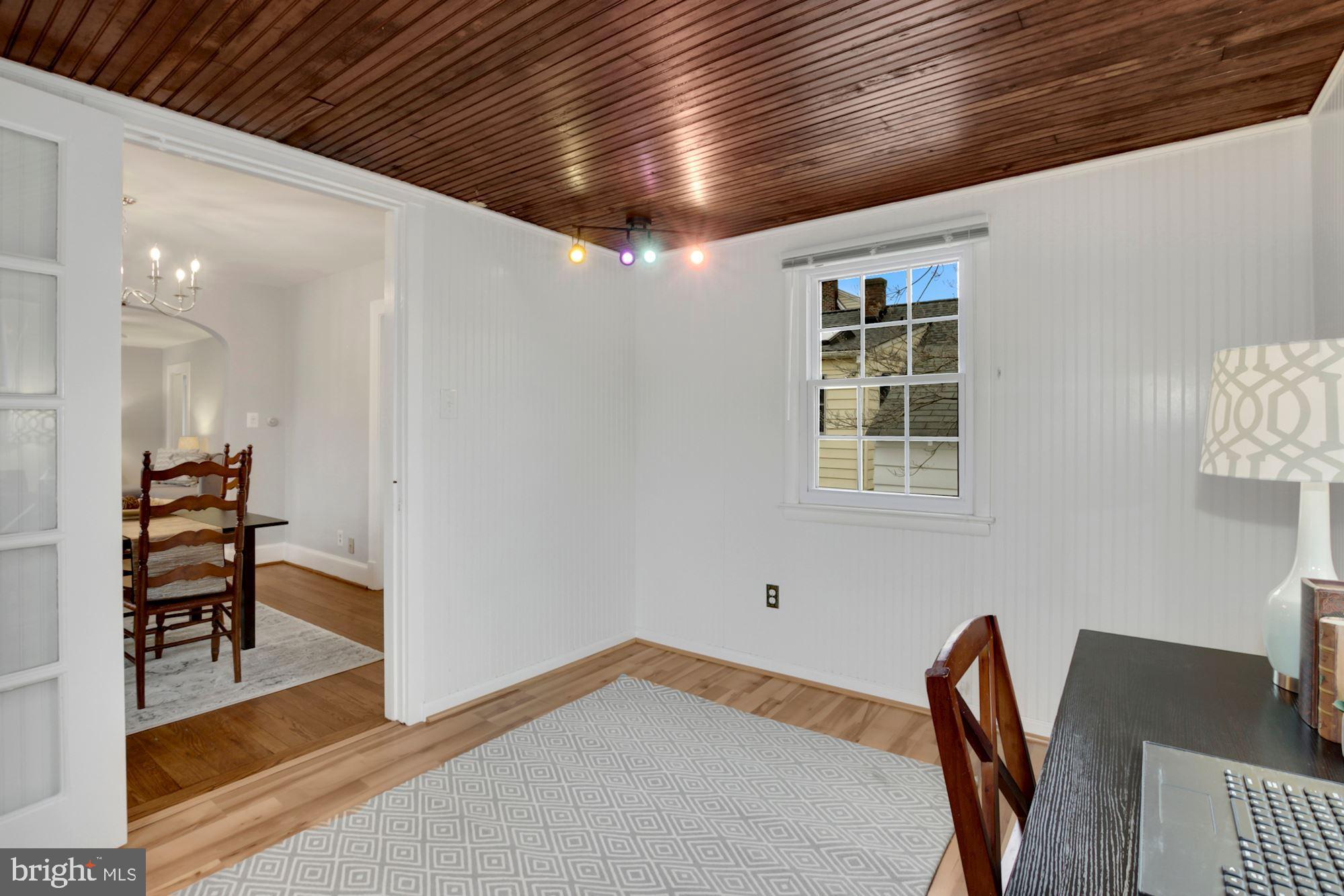 801 Violet Place Silver Spring, MD 20910 - Photo 12 of 35 Wonderful beadboard walls and ceiling