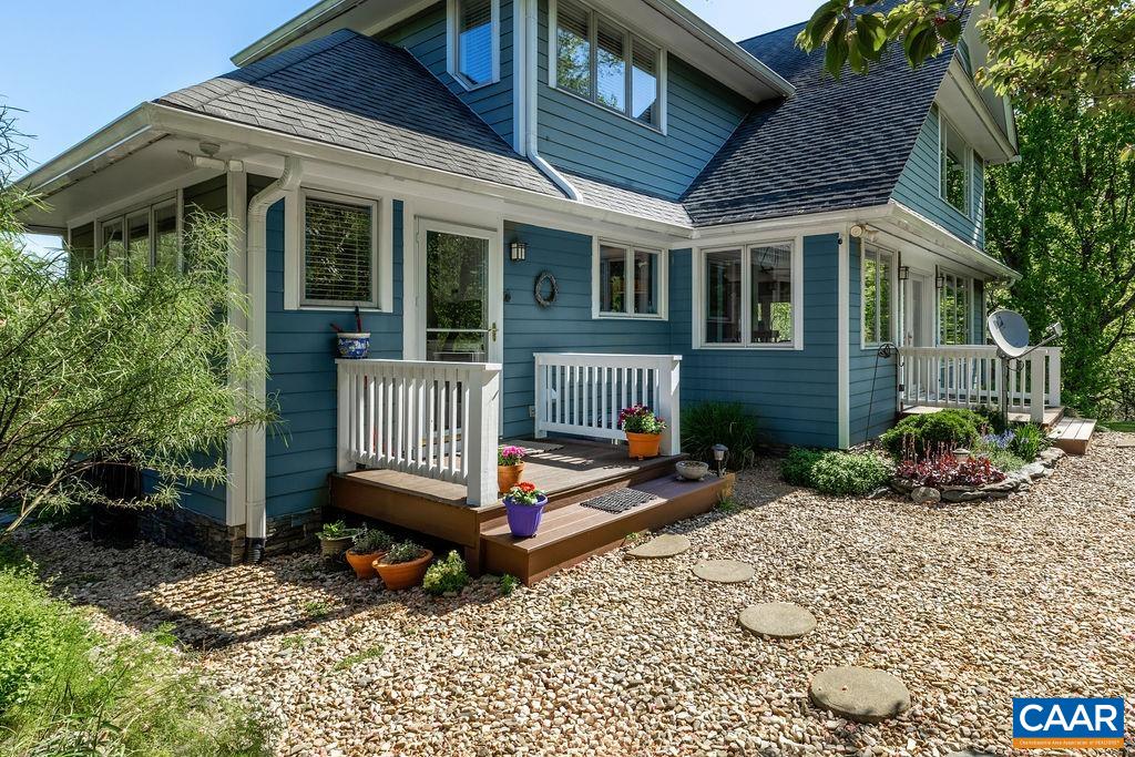 132 Reeds Gap Road Lyndhurst, VA 22952 - Photo 22 of 74 a view of a house with a small yard and sitting area