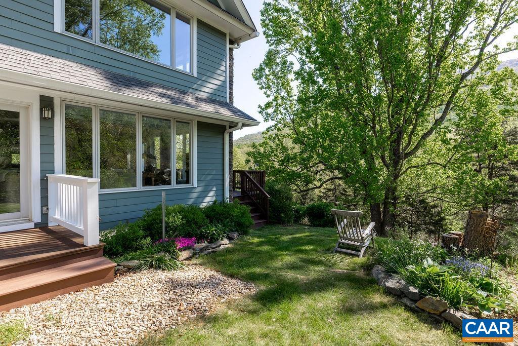 132 Reeds Gap Road Lyndhurst, VA 22952 - Photo 23 of 74 a view of a house with a yard and plants