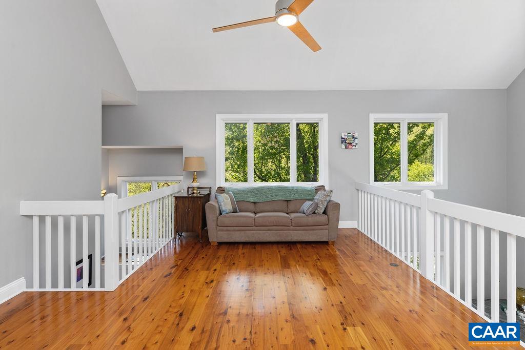 132 Reeds Gap Road Lyndhurst, VA 22952 - Photo 36 of 74 a living room with furniture and a wooden floor