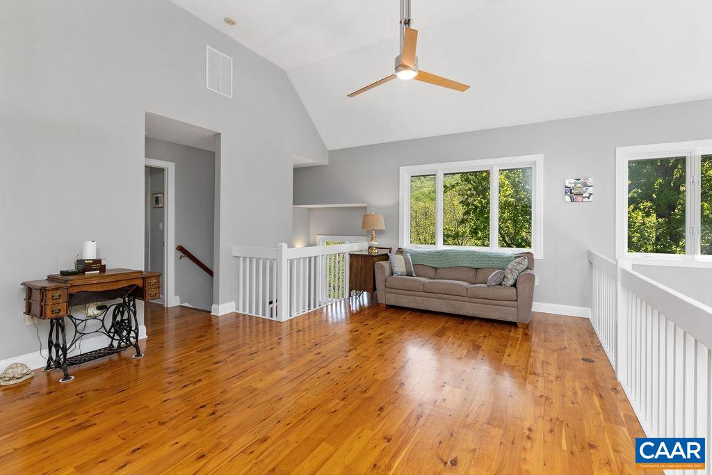 132 Reeds Gap Road Lyndhurst, VA 22952 - Photo 41 of 74 a living room with furniture and a wooden floor