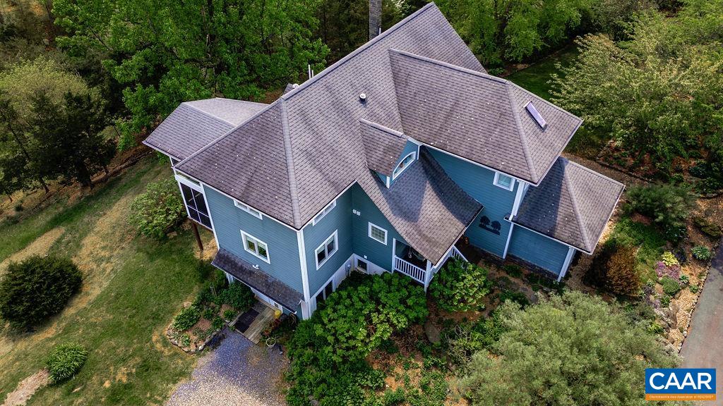 132 Reeds Gap Road Lyndhurst, VA 22952 - Photo 63 of 74 an aerial view of a house