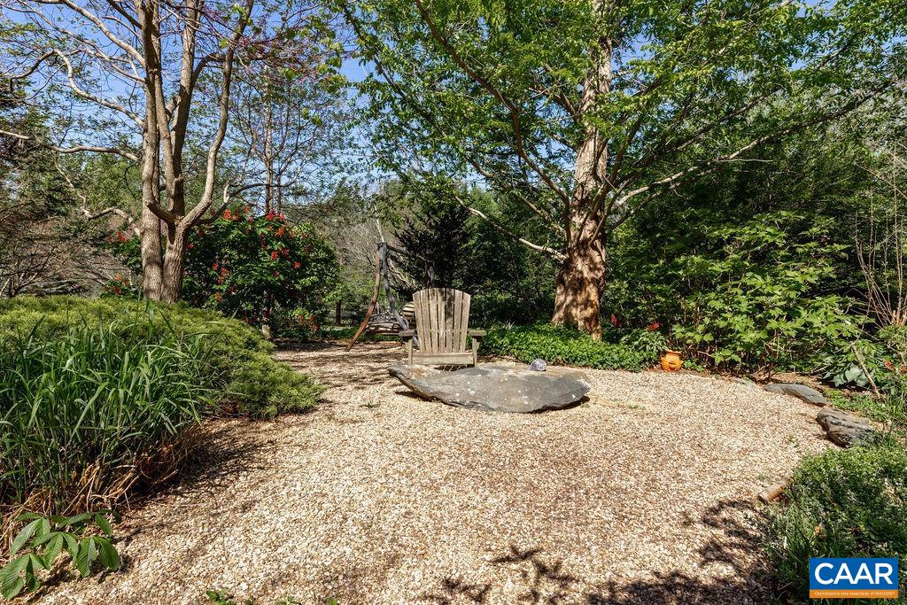132 Reeds Gap Road Lyndhurst, VA 22952 - Photo 65 of 74 a view of a garden with fire pit