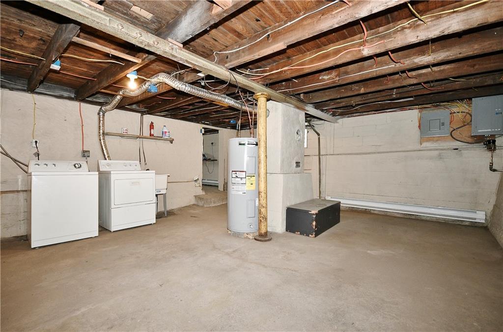 66 Chestnut Street Ellsworth, PA 15331 - Photo 25 of 28 a view of a utility room with closet