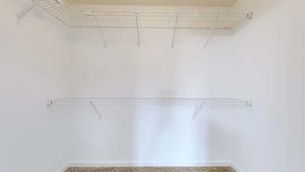 a view of a rack on the wall