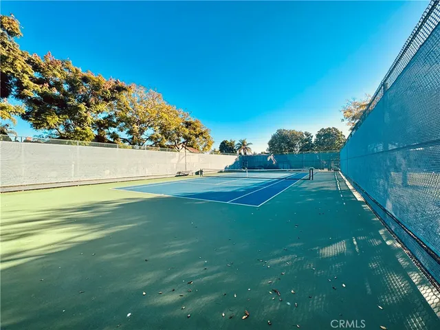 a view of a golf course