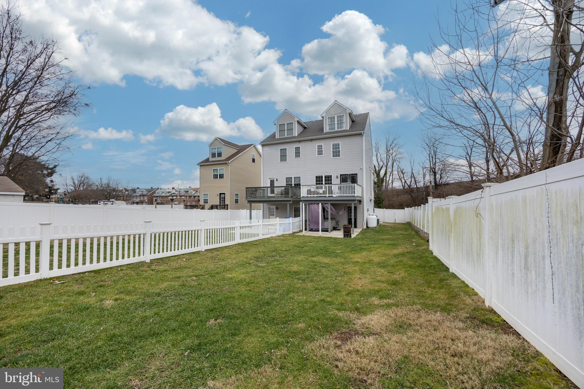 622 Fulton Street Conshohocken, PA 19428 - Photo 35 of 39 rear view of property large fenced yard