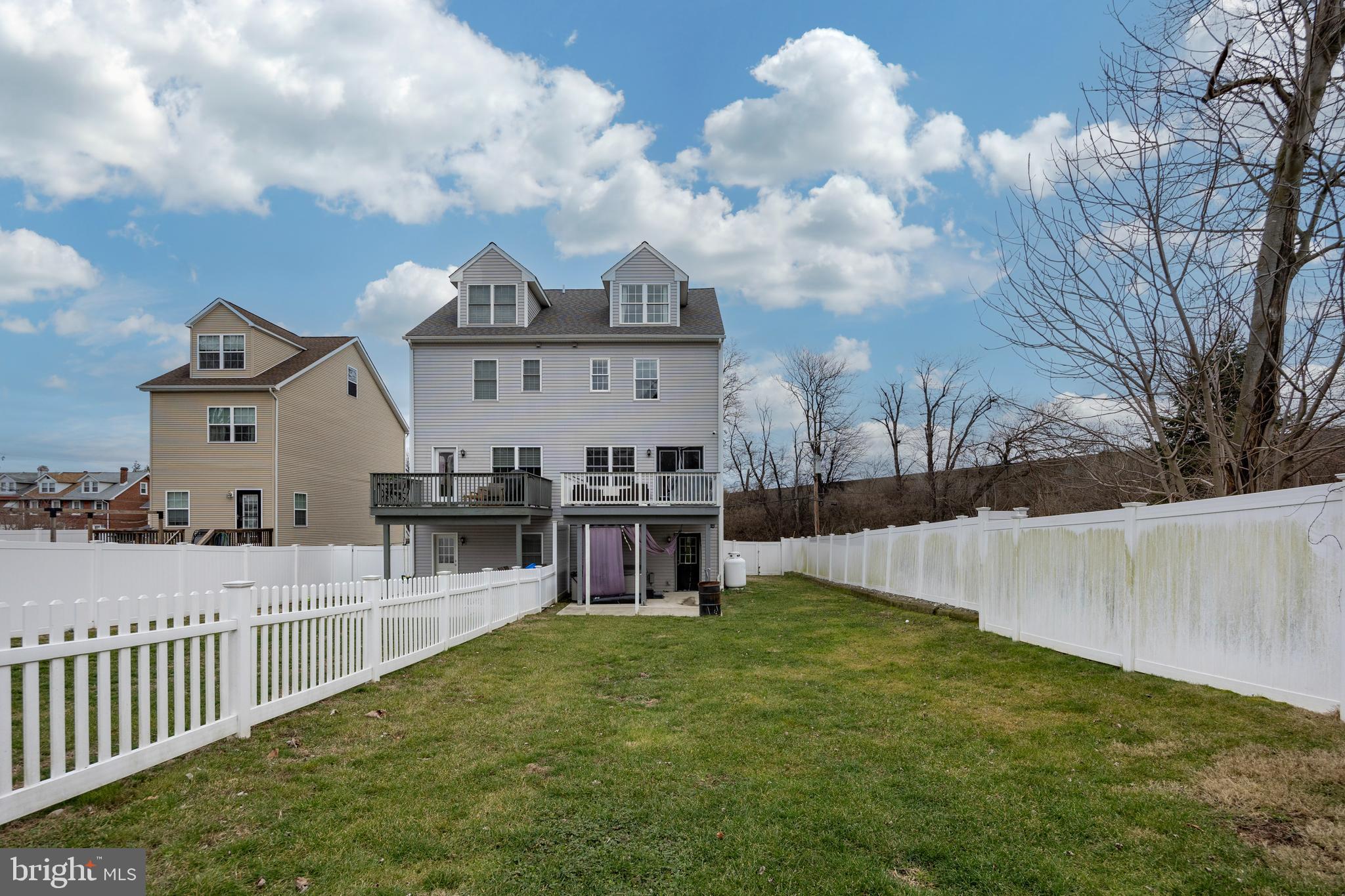 622 Fulton Street Conshohocken, PA 19428 - Photo 36 of 39 rear view of property large fenced yard