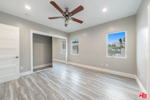 wooden floor in an empty room