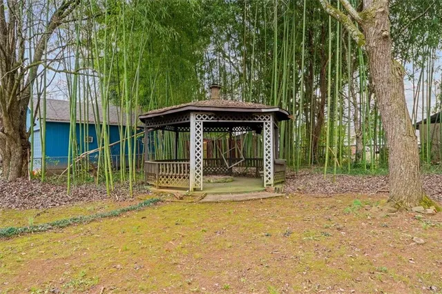 a view of outdoor space and yard