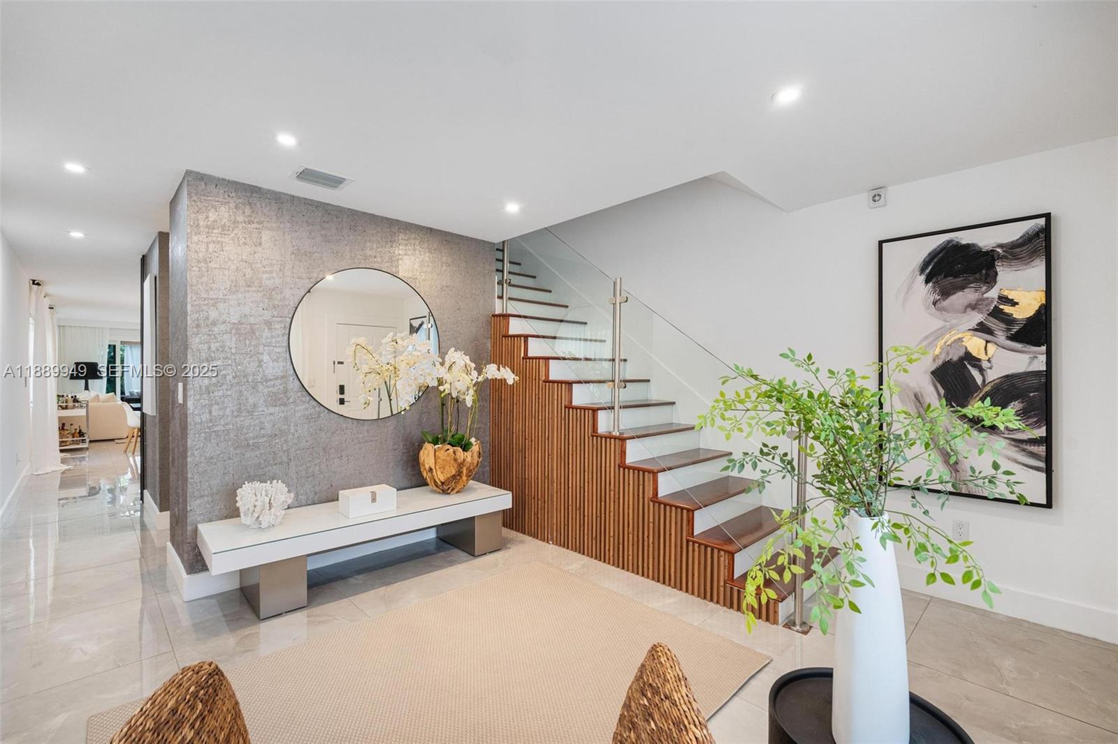 2752 Southwest 11th Street Miami, FL 33135 - Photo 5 of 48 a living room with furniture and a potted plant