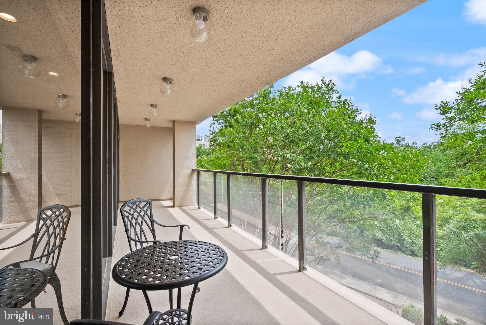 1101 South Arlington Ridge Road, Unit 608 Arlington, VA 22202 - Photo 50 of 53 Balcony off the party room