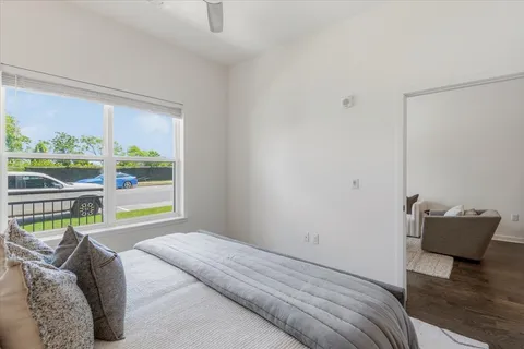 a view of livingroom with washer and dryer